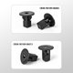 thumbnail image 5 of Pinzas Fender Flare Clips, 120 unidades, para Toyota 4Runner Tacoma RAV4, 5 of 7