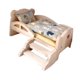 thumbnail image 2 of Minicama De Mu?eca De Madera 1:12, Juguete De Simulación Para Decoración De Casa De Mu?ecas, Regalo De Vacaciones Para Ni?as, Juego De Cama De Conejito, 2 of 5