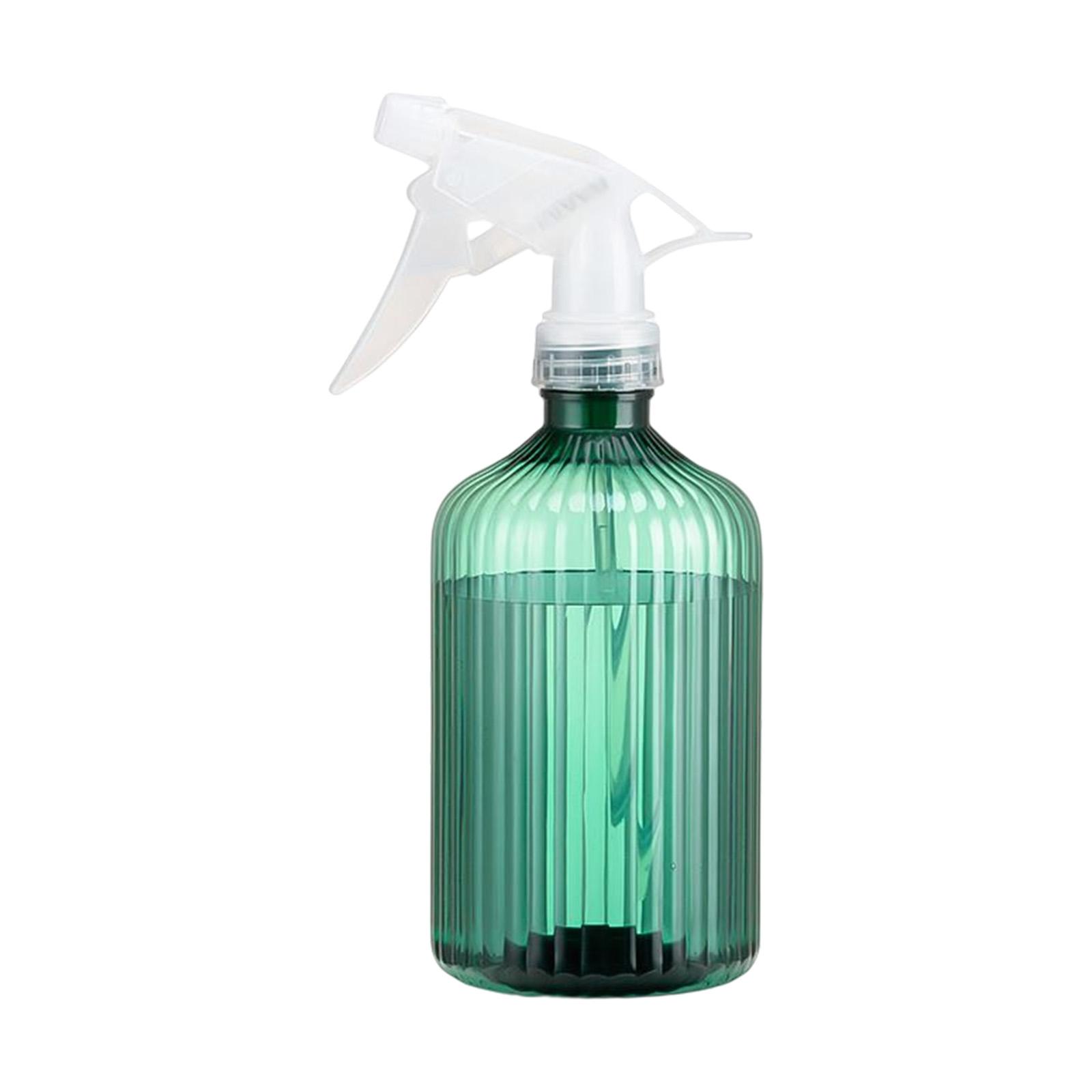 Magideal - Elegante Botella De Spray Boquilla Ajustable Pulverizador Doméstico 500 Ml Regadera Multifunción Transparente Para Jardinería Nebulización Del Cabello Verde