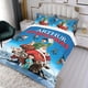 thumbnail image 3 of Arthur Christmas Conjunto de sábanas temático, trío de piezas, cómodo y amigable con la piel, diseño único, regalo de decoración para el hogar para familiares, amigos y fans,135cm *200cm, 3 of 6