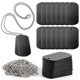 thumbnail image 1 of Dije INKNOTE de Aluminio 5 cm – Pack de 30 con Cadena, 1 of 7