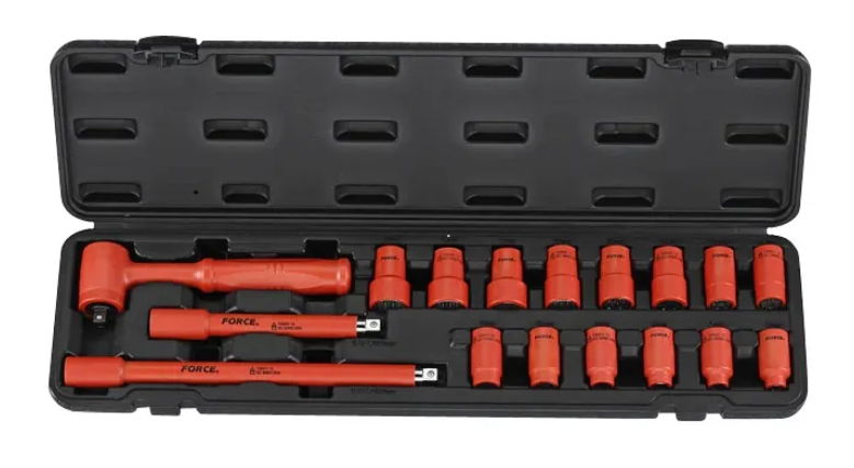 Juego De Dados Aislados Force 3173N 3/8"" – 17 Piezas Vde 1000V