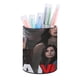 thumbnail image 1 of Película Scream-theme Cylinder Pen Holder Pencil Organizer with Flannel Lining PVC Leather Material Cardboard Base for study work 10*8CM, 1 of 6