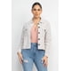 thumbnail image 1 of Chaqueta CCwholesalesclothings Tweed A Cuadros Malva, 1 of 5