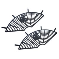 Magideal - Red De Protección Del Asiento Trasero Para Bicicleta Eléctrica Con Característica De Protección De Pies , Negro