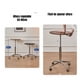 thumbnail image 3 of Mesa Lateral Auxiliar Centro Regulable 63-85cm Side Café, 3 of 8