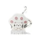 thumbnail image 1 of Tazon Taza De Ceramica Con Bombilla Huella Gatito Blanco, 1 of 2