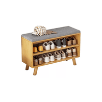 Genérico - Zapatero Organizador Zapatos Banca Probador Madera