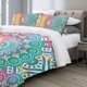 thumbnail image 3 of Purple Mandala Bedding Set Boho Duvet Cover Set 3 Piece Bohemian Comforter Cover with 2 Pillowcases, 3 of 5