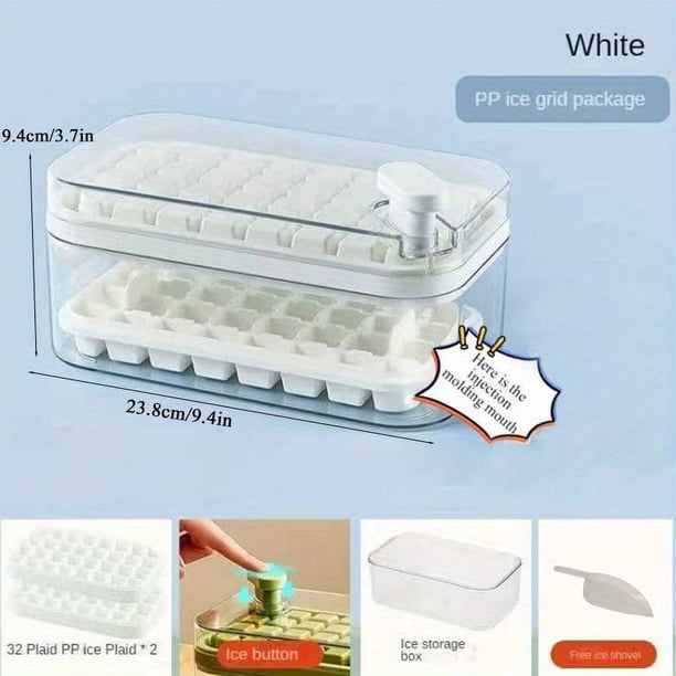 1pc Ice Tray Set, Ice Mold, Easy To Release, Household Kitchen Ice Mold Box, Ice Box