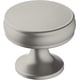 thumbnail image 1 of Pomo de armario Amerock Renown, níquel satinado, 32 mm de diámetro, 1 of 6