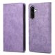 thumbnail image 1 of Funda tipo cartera con bloqueo RFID para Samsung Galaxy A26 Con tapa abatible, portatarjetas, cierre magnético, TPU y soporte Morado, 1 of 6