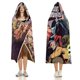 thumbnail image 3 of Comandos Criaturas Manta Capa con Capucha Anti-Bolitas, Manta de Lana Ártica Suave, Manta Portátil de Felpa Ligera y Lujosa, Poncho para Siesta en Casa y Oficina, 100*130cm, 3 of 6