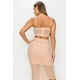 thumbnail image 4 of Conjunto de Top de Tirantes con Tachuelas y Minifalda con Abertura, 4 of 6