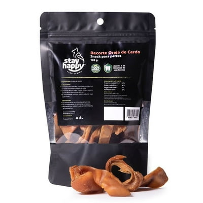 Sanck Para Perro Recorte Oreja De Cerdo Bolsa 100 G Stay Happy