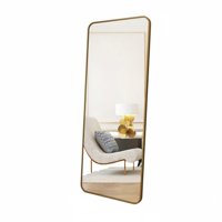 Crusec - Espejo Rectangular De Cuerpo Entero 160X50Cm Con Soporte