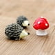 thumbnail image 2 of Mini erizos y hongos de resina, figuras en miniatura, accesorios para jardines de hadas, suministros para jardines de hadas, animales para jardines de hadas, micropaisajes, macetas, decoración artesan, 2 of 6