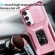 thumbnail image 2 of Funda Armada para Samsung Galaxy S23 con Tapa Deslizante y Soporte Magnético Giratorio Rosa, 2 of 5