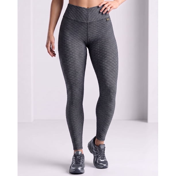 Calza Fitness Calce Ergonómico Levanta Cola Ajuste Estable - NA112