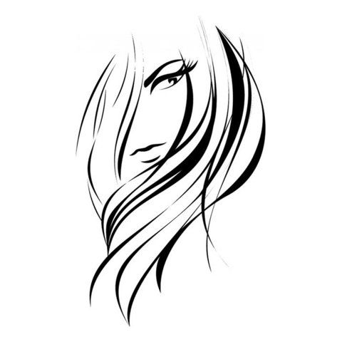 Rienda Libre Graphics - Decomural Hairdressers Hair Salon Ws-15492