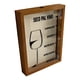 thumbnail image 2 of Caja Guarda Corchos 40x30 Cm Frase Vino, 2 of 3