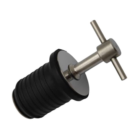 Ioensy - Tapón De Drenaje De Barco De 1 Pulgada, Tapón De Drenaje Con Mango A Presión, Tapón De Drenaje Giratorio Para Yate