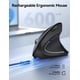 thumbnail image 3 of Mouse inalámbrico ergonómico vertical TECKNET, 5 DPI, 4800, USB-A, 3 of 8