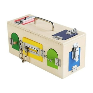 Seigard - Caja Con Cerraduras Montessori
