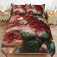 thumbnail image 1 of Poison Ivy Bedding Se Ultra Soft Skin-Friendly Duvet Cover3 Piece, Cute Comforter Cover Bed Set, 1 of 5