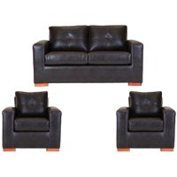 Muebles América - Living Franco 211 Chocolate