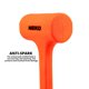 thumbnail image 3 of Martillo de Golpe Muerto NEIKO 680 g Naranja Neón con Cuerpo de Goma, 3 of 5