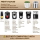 thumbnail image 2 of Filtro de café reutilizable RETHONE de acero inoxidable K Cup, paquete de 2, 2 of 8