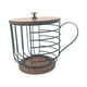 thumbnail image 2 of Soporte para cápsulas de café, cesta de café independiente, recipiente de alambre para cápsulas de café, cesta de almacenamiento, contenedor para cáps negro, 2 of 5