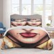 thumbnail image 1 of Wonder Woman Bedding Sets Cartoon Duvet Cover Lightweight 3 Piece Bet Sets for Kids Boys Girls, 1 of 5