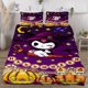 thumbnail image 1 of Halloween Hello_Kitty_ Quilt Set FullSoft Lightweight Quilts Quilted Bedspreads3 Pieces Set Queen SizeColorful Cartoon Print All Season 173*218CM, 1 of 5