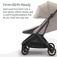 thumbnail image 5 of Cochecito de viaje UPPAbaby Minu V3 Lightweight Ada Sandstone, 5 of 7