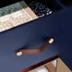 thumbnail image 3 of Jaladeras de cuero genuino suave ESreake, paquete de 4, color café, 3 of 6