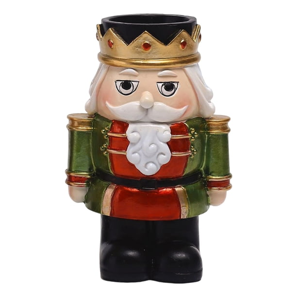 Figuras De Cascanueces De Navidad Figurita Tradicional Para Decoración De Escritorio Del Hogar