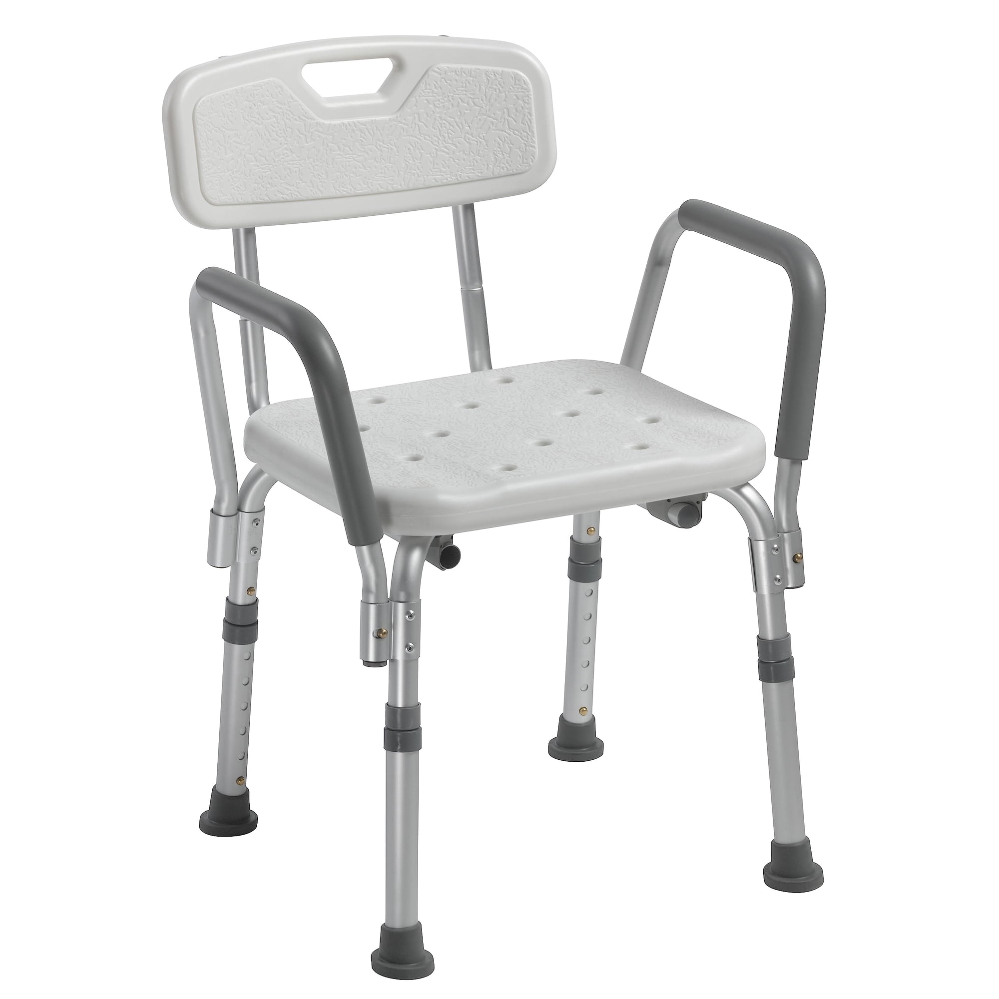 Silla De Ducha Drive Medical 12445kd-1 Con Respaldo Y Brazos Acolchados