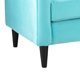 thumbnail image 4 of Sofa New Retro 3 Cuerpos Felpa 00 Turquesa, 4 of 5