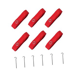 Ioensy - 6 Líneas De Voleibol De Playa De 800 Cm De Largo Para Actividades Al Aire Libre, Entrenamiento En La Playa