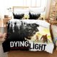 thumbnail image 1 of DYING LIGHT 2 Bedding Set Single Twin Full Queen King Size Bed Set Aldult Kid Bedroom Duvetcover Sets 3D Print Game Anime Bed Sheets, 1 of 3