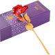 thumbnail image 3 of 24K Gold Forever Rose Flor Sumergida Artificial Regalo Del Día De San Valentín Para Su Rojo, 3 of 5