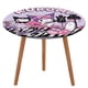 thumbnail image 1 of Kuromi theme Fitted Round Tablecloths Elastic Edged Table Covers Waterproof Table Cloth For Kitchen Holiday Party Tables Decor 150cm, 1 of 6