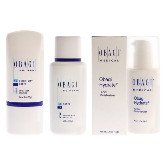 Kit de cuidado de la piel Obagi Unisex Obagi Nu-Derm con hidratación hidratante