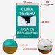 thumbnail image 3 of Señal de área de refugio para clima severo TRADESAFE Clima Severo, 3 of 6