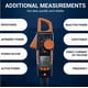 thumbnail image 4 of Medidor de Pinza Testo 770-3 TRMS Bluetooth para HVAC, 4 of 9