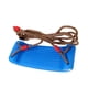 thumbnail image 2 of Juego De Columpios Para Exteriores Asiento De 4 Cm De Grosor Con Cuerdas Ajustables Zona De Juegos Accs Azul, 2 of 3