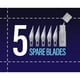 thumbnail image 2 of Cuchillo para vinilo VViViD Precision Gliding con 5 cuchillas, 2 of 3