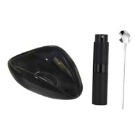 Magideal - Taza Dosificadora De Granos De Café, Tazón Medidor, Recipiente Para Condimentos, Plato Para Catación De Granos De Café, Accesorios De Café, Bandeja Do Juego De 3 Piezas.